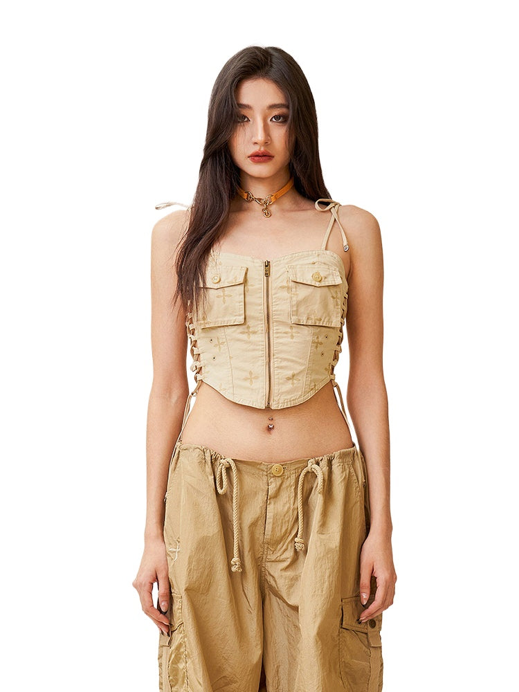 Ancient Myth Adjustable Drawstring Camisole