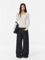 Cashmere U-Neck Sweater
