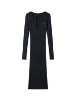 Trace Wool Blend Bodycon Dress