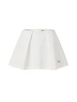 A-Line Short Pleated Skirt