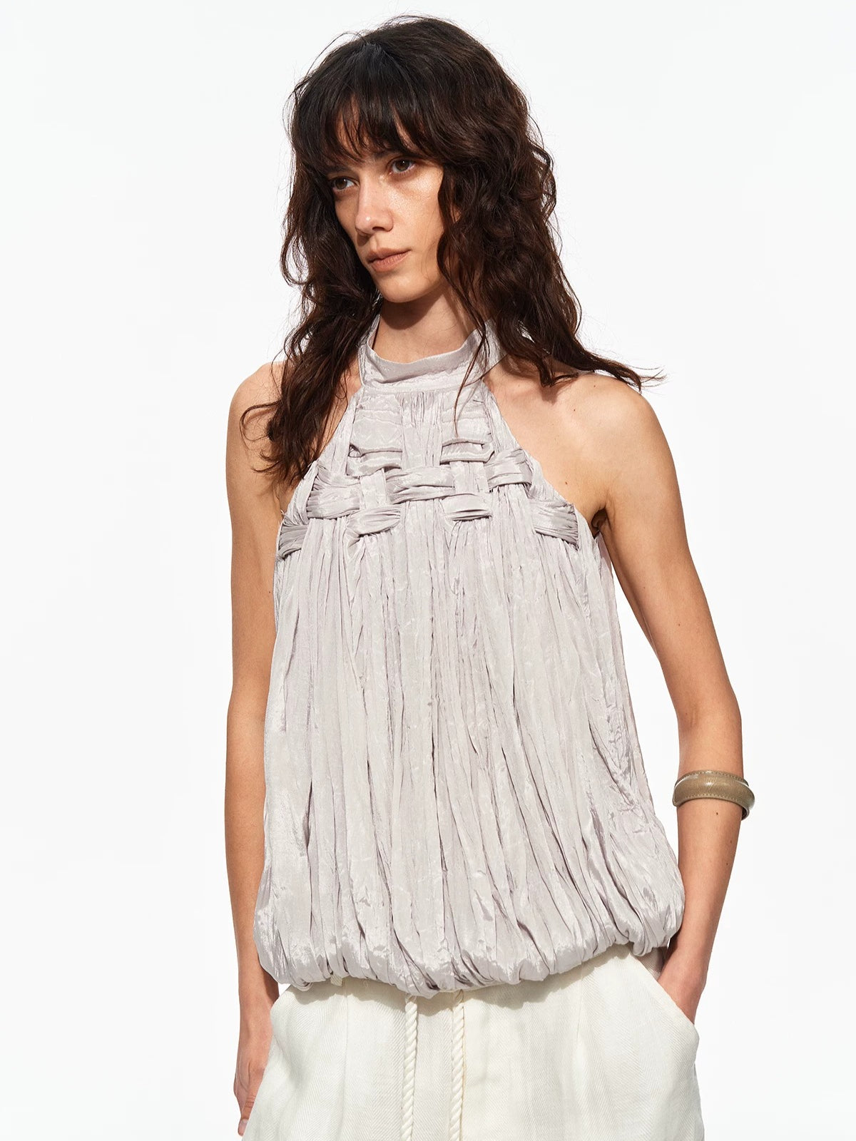 Knitted Halter Vest