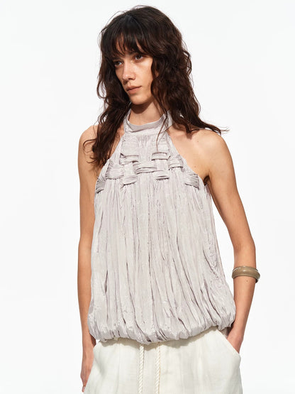 Knitted Halter Vest