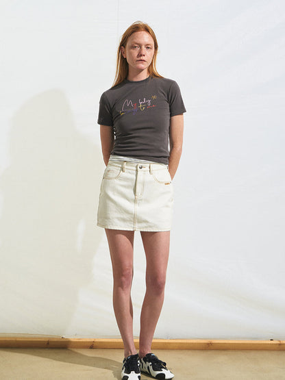 Slim Fit Fitted Short Sleeve T-Shirt