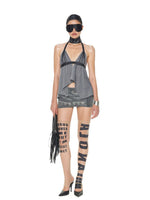 Punk Illusion Denim Shorts