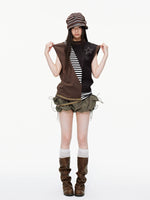 Miu Style Drawstring Bloomers Shorts