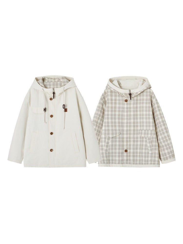 Reversible Hooded Jacket