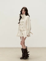 Napoleon Double-Breasted Wool Coat