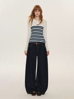 Vintage Contrast Stitch Jeans