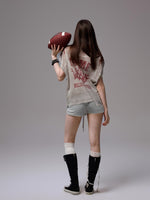 Retro Mesh Rugby V-Neck Jersey