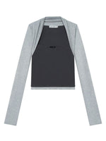 Contrast Panel Two-Piece Set