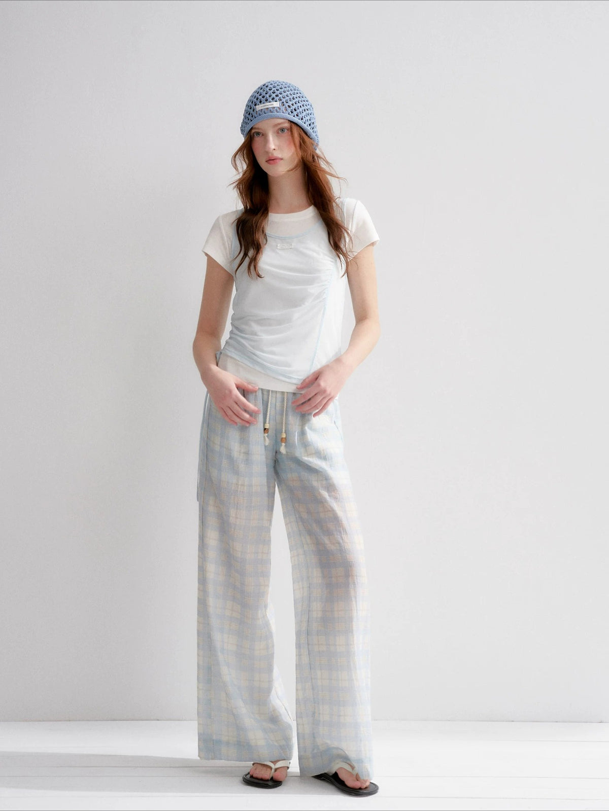 Layered Drawstring Tee