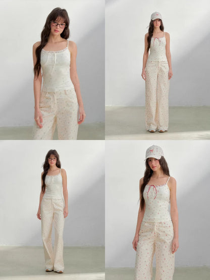 Floral Lace Cami Top