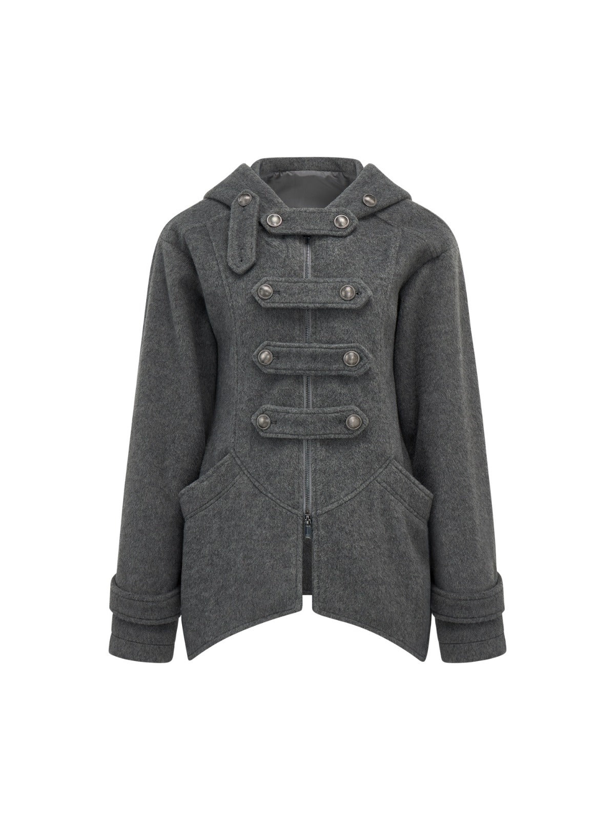 Napoleon Hooded Denim Jacket
