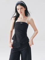Buckle Tube Top & Pants Set