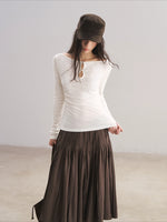 Floral Embroidery Cutout Top