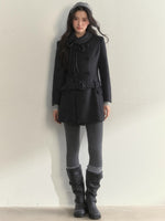 Double-Breasted Belted Coat
