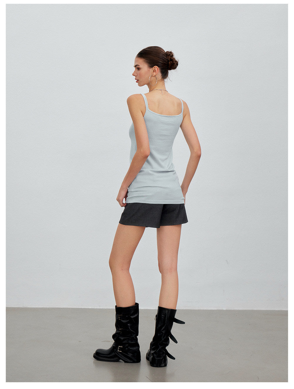 Bow Trim Knit Camisole