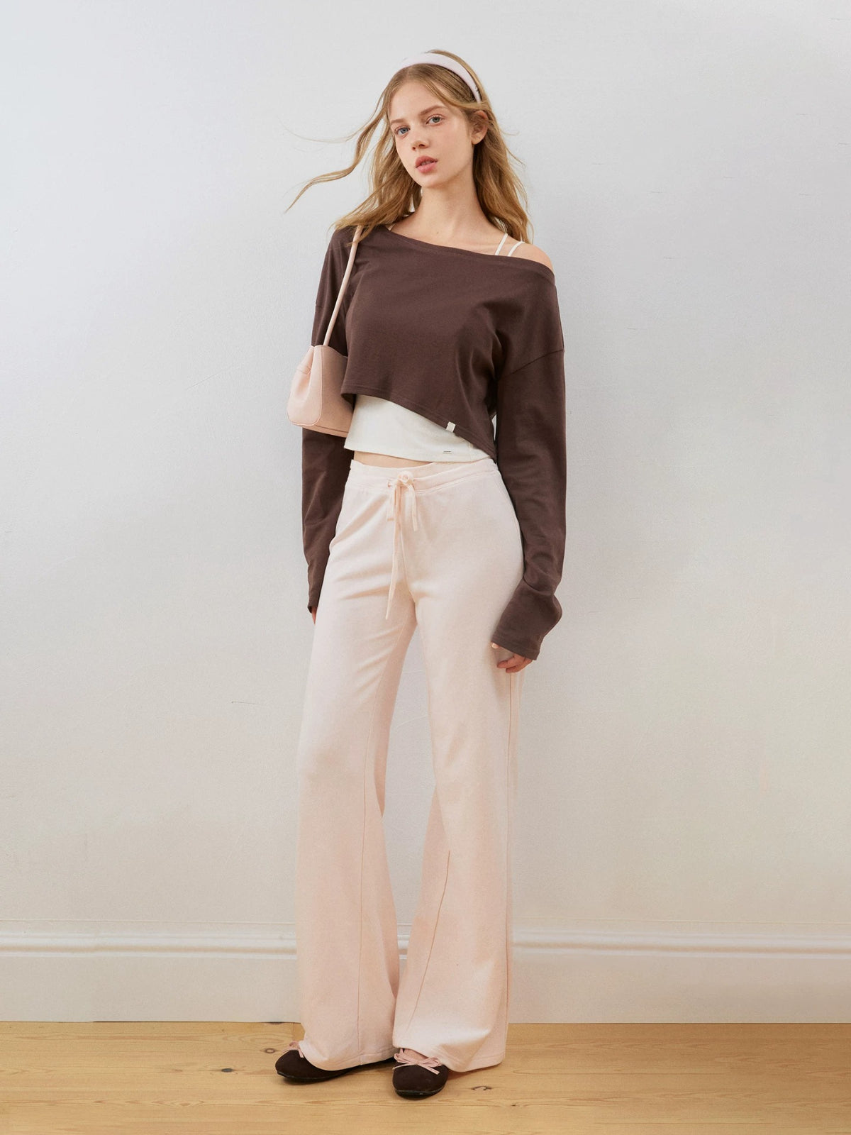 Double Waist Straight Sweatpants