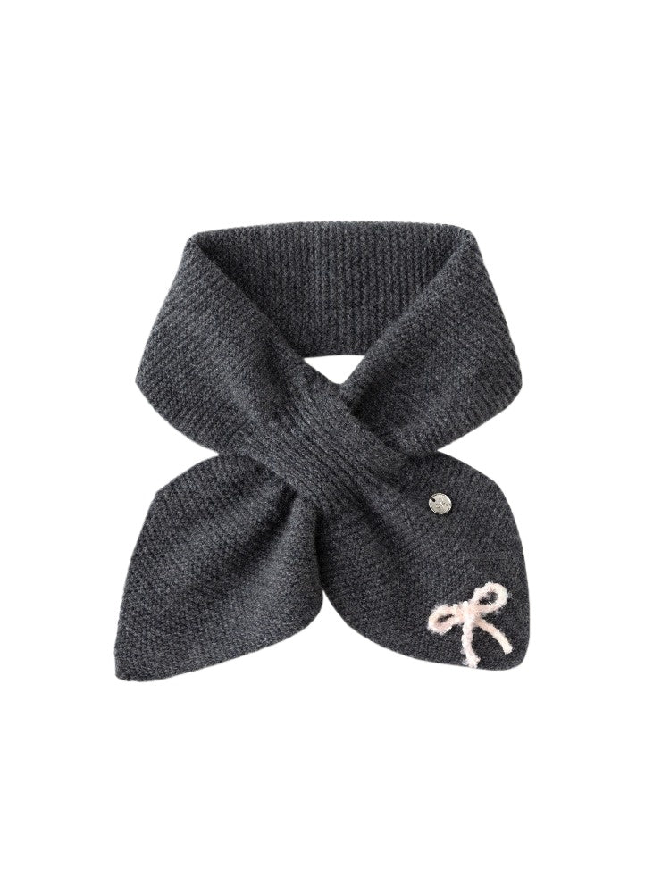 Bowknot Wool Scarf