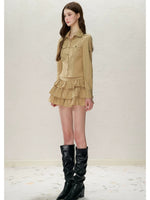Utility Shirt Skirt Set