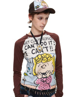 Colorful Cartoon Raglan Tee