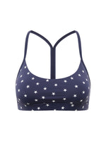 Star Print Sports Bra