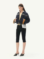 Double Placket Denim Jacket