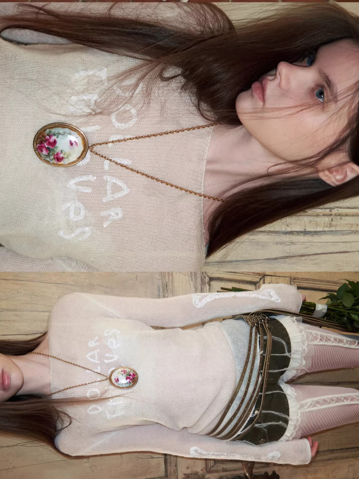 Washed Denim Cargo Shorts