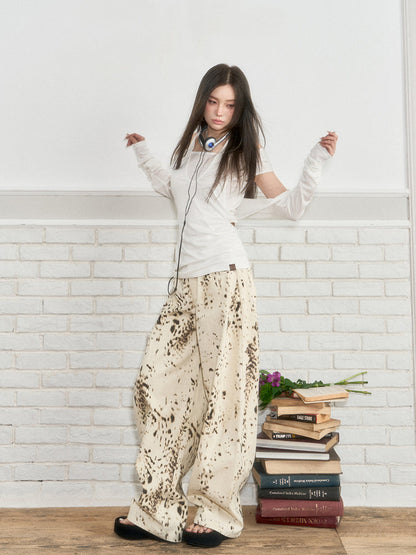 Layered Short Sleeve Pullover Top