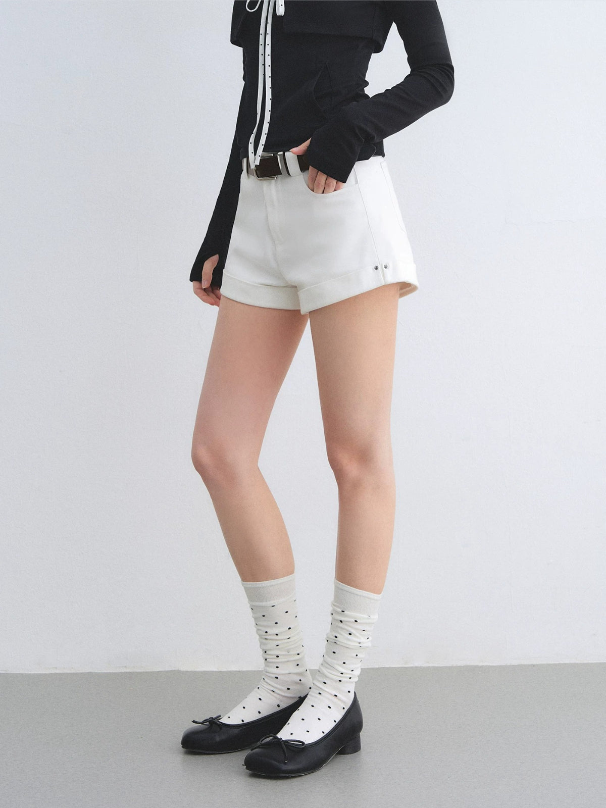 Striped Polo Top Set