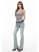 Y2K Low Rise Flare Jeans