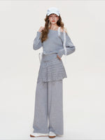 Lace Knit Lounge Set
