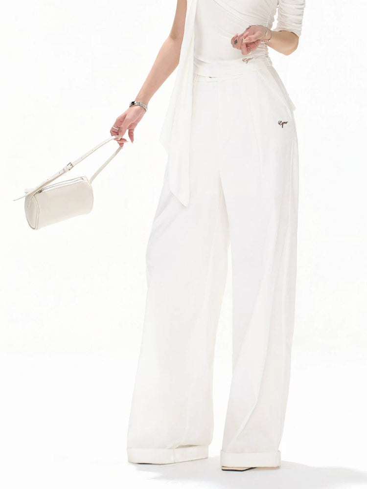 Relaxed Wide-Leg Pants