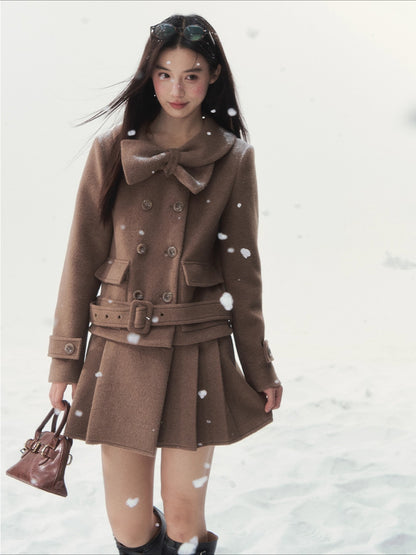 Vintage Double-Breasted Overcoat