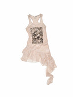 Snoopy Ruffle Tank Dress