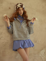 Plaid Layered Three-Piece Lounge Set