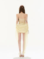 Rose Lace Mesh Dress