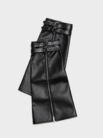 Leather Leg Warmers