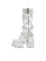 Platform Leg Warmers Boots