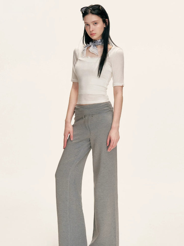 Square Neck Lyocell Tee