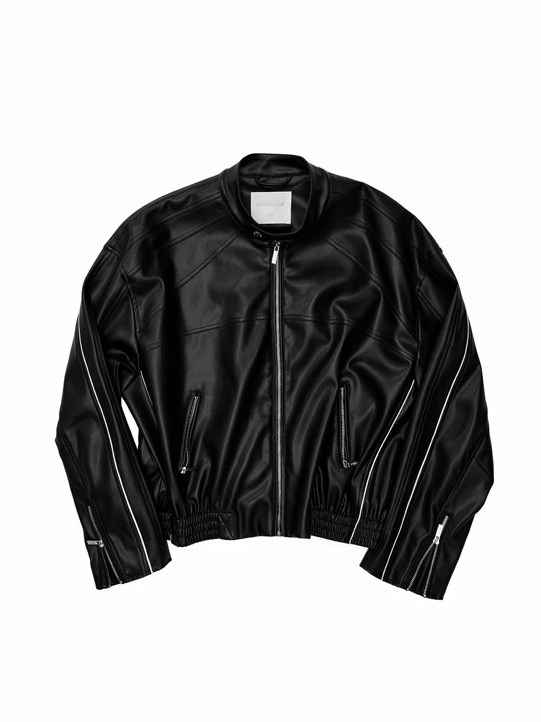 Oversized PU Moto Jacket