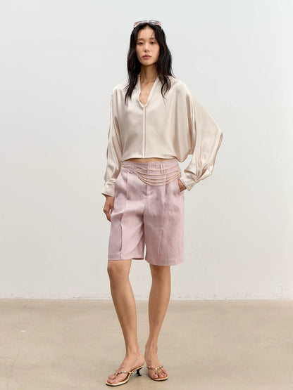 Acetate Satin Blouse