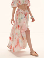 Watercolor Fruit Puff Sleeve Set