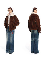 Ross Velvet-Wash Denim Jacket