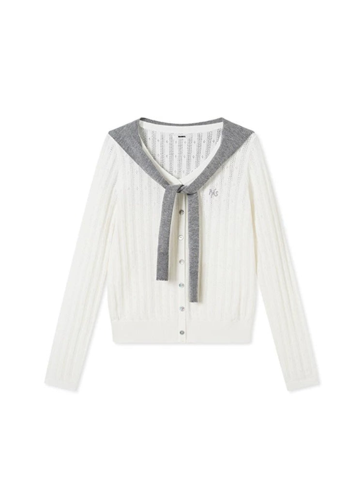 Duro Tencel-Linen Textured Cardigan