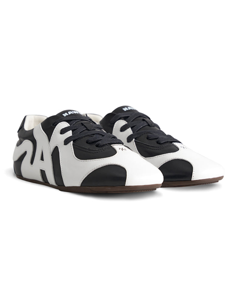 Top-Grain Cowhide and Sheepskin Lining Training Shoes