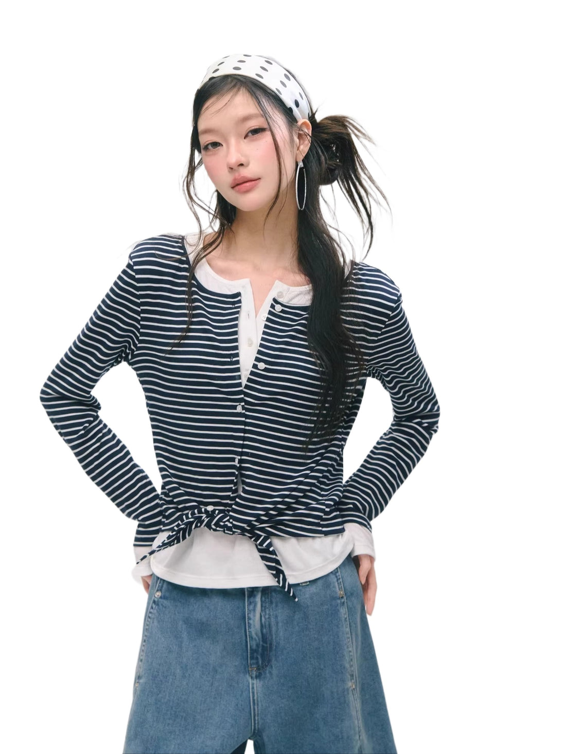 Layered Tencel Wool Tee