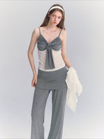 Bow Contrast Camisole