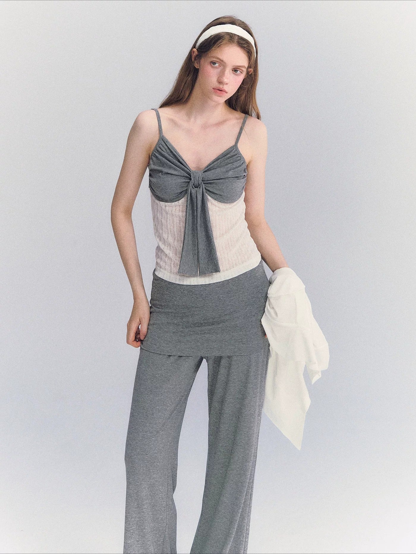 Bow Contrast Camisole