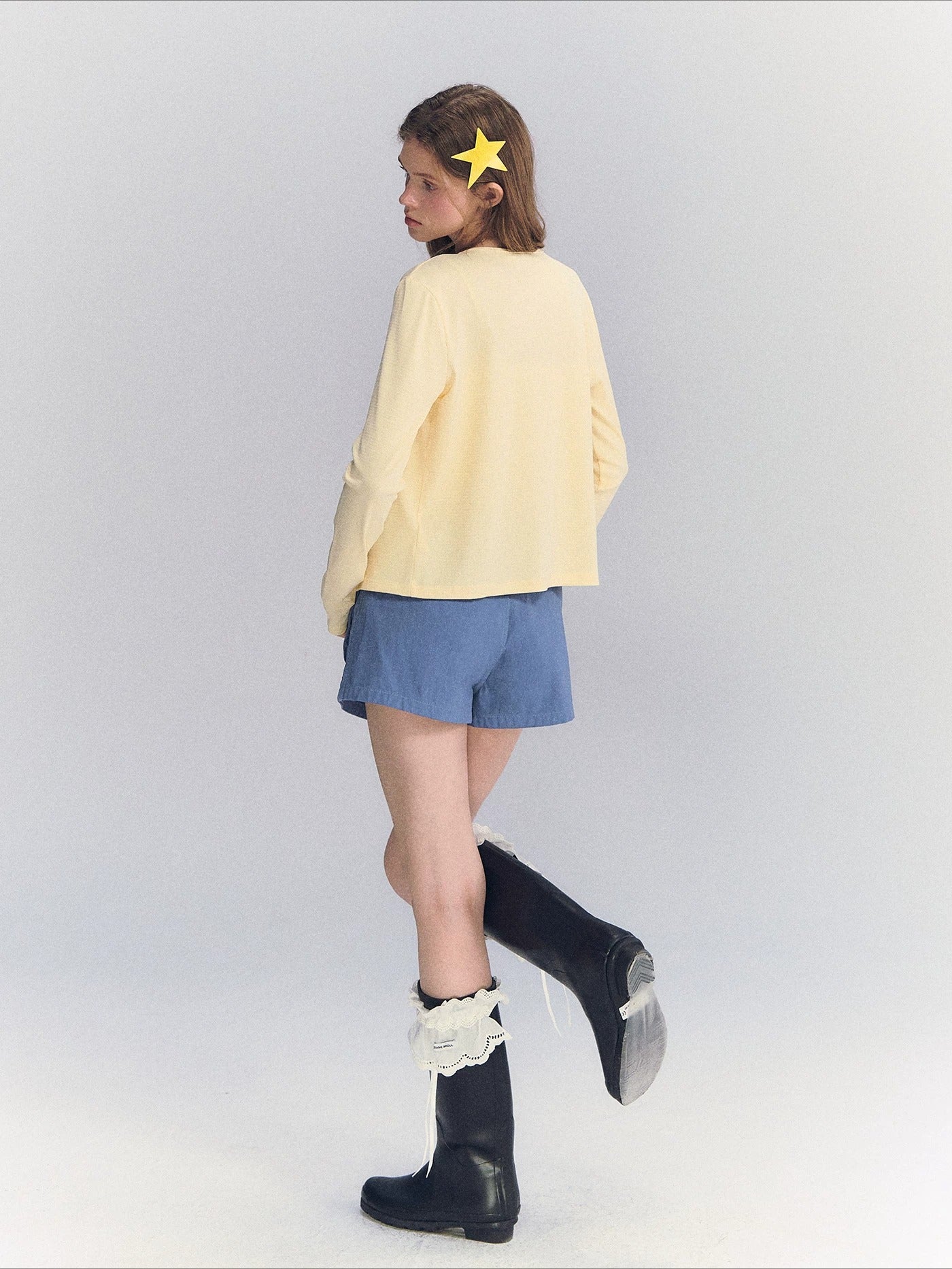 Striped Knit Twinset
